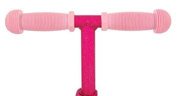 uMoVe Sparkle Mini Flex LED Løbehjul, Pink-7