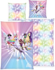 Unicorn Academy sengetøj – 135 x 200 cm - 100 procent bomuld