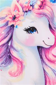 Unicorn Poncho badehåndklæde med hætte - Fast Dry-5