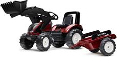 Valtra S4 Pedal traktor til børn m/Frontskovl +  Trailer
