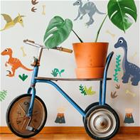 Venlig Dinosaur Wallstickers