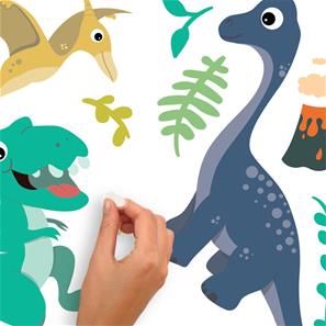 Venlig Dinosaur Wallstickers-3