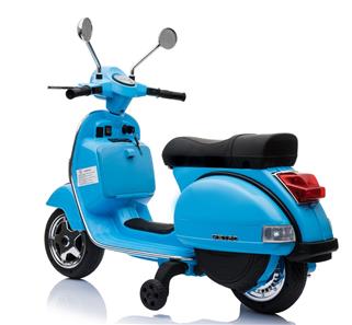 Vespa PX150 EL scooter 12V (Opgraderet udgave) Blå-2