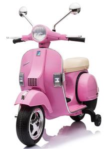 Vespa PX150 EL scooter 12V (Opgraderet udgave) Pink-2