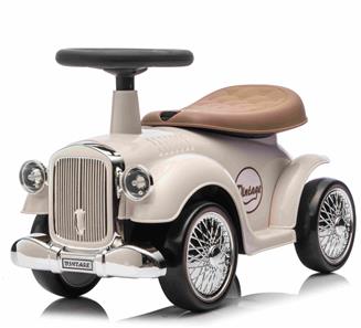 Vintage Classic Retro Gåbil, Hvid