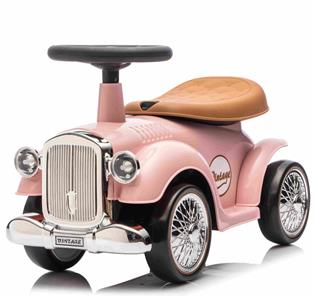 Vintage Classic Retro Gåbil, Pink