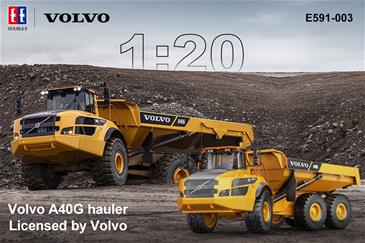 Volvo A40G Lastbil Dumper 1:20 2.4G-3