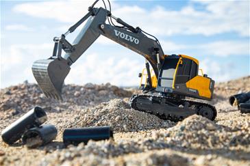 VOLVO EC160E  RC Gravemaskine 1:20 2.4G-3