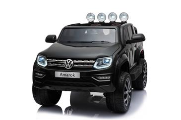 VW Amarok El bil 12v m/4xMotor + Gummihjul + 2.4G + 14AH-12