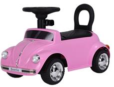 VW Beetle Classic Gåbil m/lædersæde, Pink