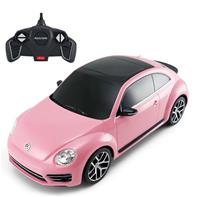 VW Beetle Fjernstyret Bil 1:14, Pink