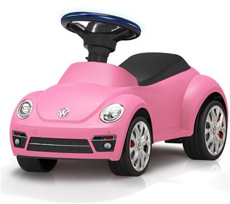 VW Beetle Gåbil m/lyd og lys, Pink