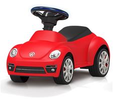 VW Beetle Gåbil m/lyd og lys, Rød