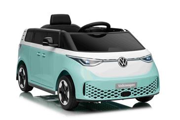 VW ID Buzz Elbil Til børn 22,2V m/Gummihjul, Lædersæde 2.4G-10