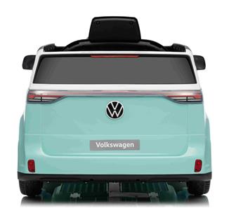 VW ID Buzz Elbil Til børn 22,2V m/Gummihjul, Lædersæde 2.4G-13