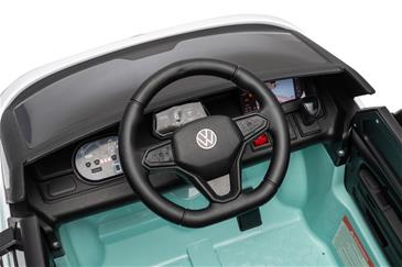 VW ID Buzz Elbil Til børn 22,2V m/Gummihjul, Lædersæde 2.4G-16