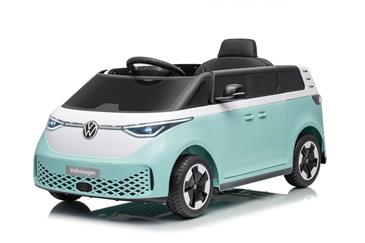 VW ID Buzz Elbil Til børn 22,2V m/Gummihjul, Lædersæde 2.4G-20