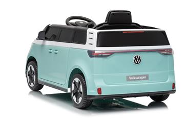 VW ID Buzz Elbil Til børn 22,2V m/Gummihjul, Lædersæde 2.4G-23