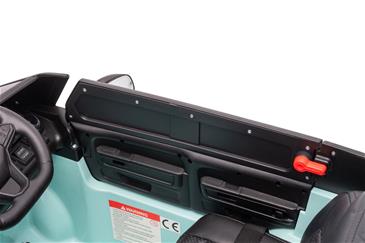 VW ID Buzz Elbil Til børn 22,2V m/Gummihjul, Lædersæde 2.4G-28