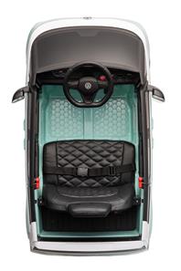 VW ID Buzz Elbil Til børn 22,2V m/Gummihjul, Lædersæde 2.4G-34