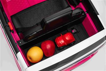 VW ID Buzz Elbil Til børn 22,2V m/Gummihjul, Lædersæde 2.4G Pink-10