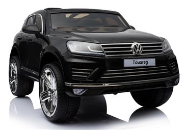 VW Touareg til børn 12v m/Gummihjul + Lædersæde + 2.4G + 10AH-5