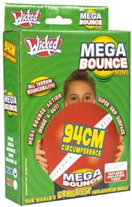 Wicked Mega Bounce Mini - oppustelig hoppebold