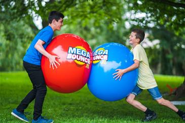 Wicked Mega Bounce XL - oppustelig hoppebold-10