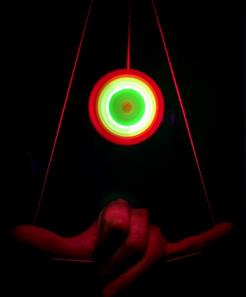 Wicked Mega Spin Saturn - LED Yo-yo-7
