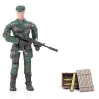World Peacekeepers 1:18 Militær actionfigur Singepack 1B