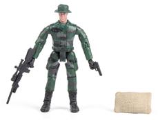 World Peacekeepers 1:18 Militær actionfigur Singepack 1C