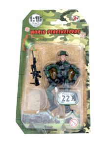 World Peacekeepers 1:18 Militær actionfigur Singepack 1C-2
