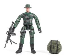 World Peacekeepers 1:18 Militær actionfigur Singepack 1F