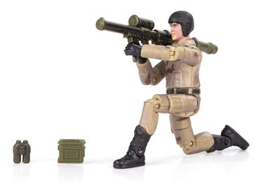 World Peacekeepers 1:18 Militær actionfigur Singepack 2F