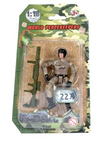 World Peacekeepers 1:18 Militær actionfigur Singepack 2F-2