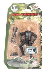 World Peacekeepers 1:18 Militær actionfigur Singepack 7B-2