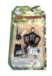 World Peacekeepers 1:18 Militær actionfigur Singepack 7C-2