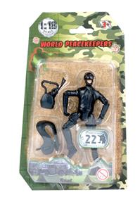 World Peacekeepers 1:18 Militær actionfigur Singepack 7E-2