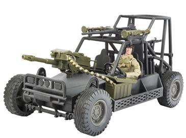 World Peacekeepers 1:18 Militær Buggy m/1 actionfigur