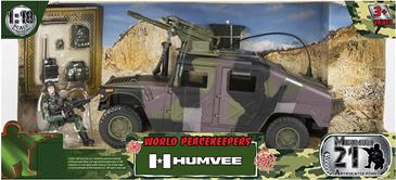 World Peacekeepers 1:18 Militær Humvee / Hummer Model B-2