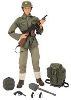 WW2 Allierede Infanterist Action Figur 30,5cm med tilbehør