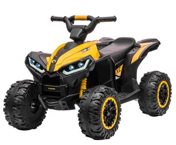 XC-Sport EL ATV til børn 12V m/2.4G Remote, Gul-5