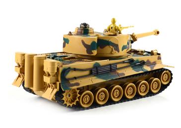 ZEGAN German King Tiger 1 Fjernstyret IR Battle Tank  1:28, 40Mhz (99808)-3