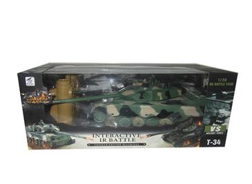 ZEGAN ZTZ96 Fjernstyret IR Battle Tank  1:28 40MHz (99810)-4