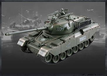 ZEGAN U.S. M60 Fjernstyret Airsoft Tank 1:18