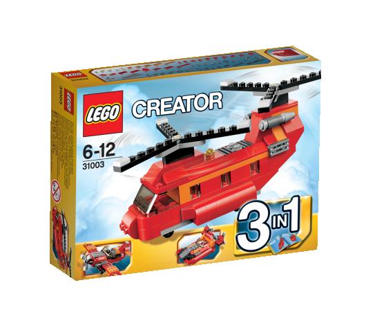 Kabelbane markedsføring træthed 31003 - Helikopter med rotorer (Lego Creator) (Udgået)