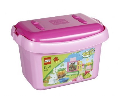4623 - LEGO® Duplo® Pink boks med klodser Duplo) (Udgået)