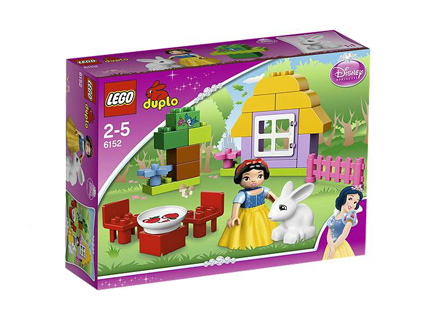 Forfærde silke karakter 6152 - Snehvides hytte (Lego Duplo) (Udgået)